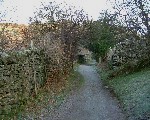 Photo of footpath to Sweden Bridge